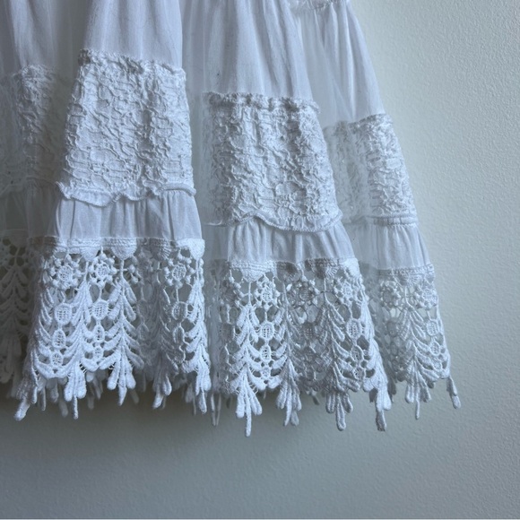 Muche et Muchette Embroidered Cotton Voile Dress in White - Picture 7 of 15